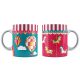 Bialetti Winter Wonderland Coffe mugs for 2 people