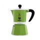 Bialetti Rainbow 3 cups coffee maker, green