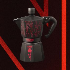   Bialetti  - Stranger Things Moka Express limited edition moka pot, 6 cups