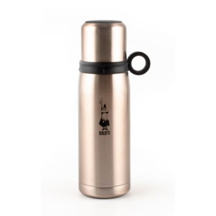 Bialetti Thermos with cup 460ml, rose gold