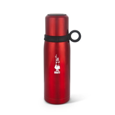 Bialetti Thermos with cup 460ml, red