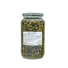 La Nicchia Capers in brine, medium size, 1100g