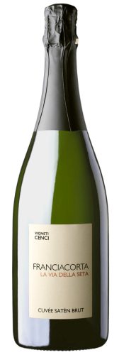 Vigneti Cenci - "La Via della Seta" Saten Brut DOCG Franciacorta, 0.75l