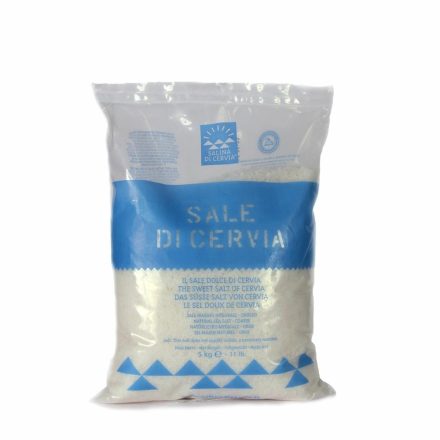 Sale dolce di Cervia - durva szemű tengeri só, 5kg