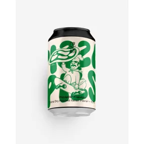  CRAK Brewery - Pizzapils Freestyle craft extra dry-hopped lager beer (4,7%), 330 ml