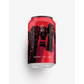 CRAK Brewery - Guerrilla Italian craft IPA (5,8%), 330 ml
