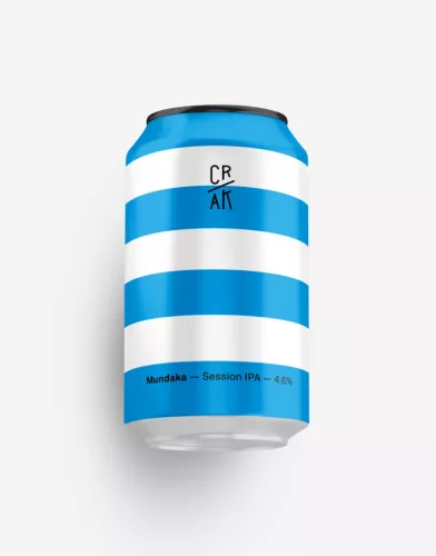 CRAK Brewery - Mundaka kisüzemi olasz session IPA (4,6%), 330ml