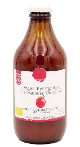 Cutrera organic cherry tomato sauce, 330g