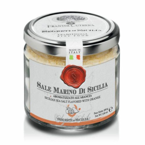 Cutrera Sale all'Arancia - sea salt with orange zest, 200g