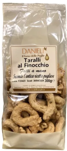 Danieli - Taralli with fennel seeds, 300g