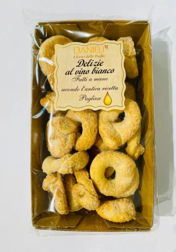 Danieli - Fehérboros édes taralli, 250g