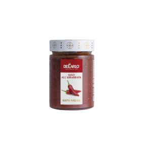 DeCarlo - Sugo all'Arrabbiata - hot tomato sauce, 300g