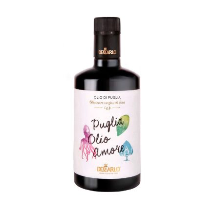 DeCarlo - "Olio di Puglia" IGP extra virgin olive oil, 500ml