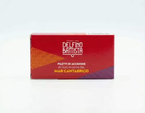 Delfino Battista - Kantábriai-tengeri szardella olívaolajban, 50g