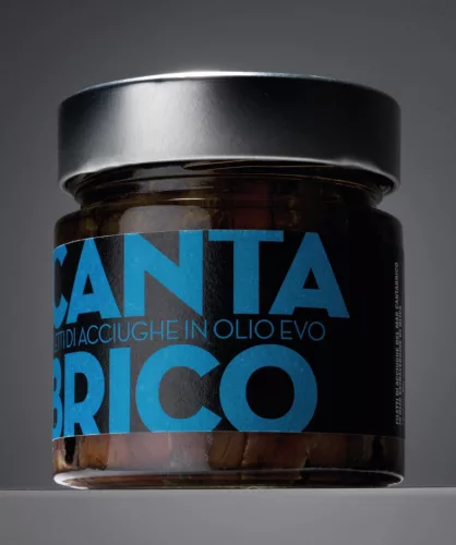 Delfino Battista - Kantábriai-tengeri szardella olívaolajban, 235g