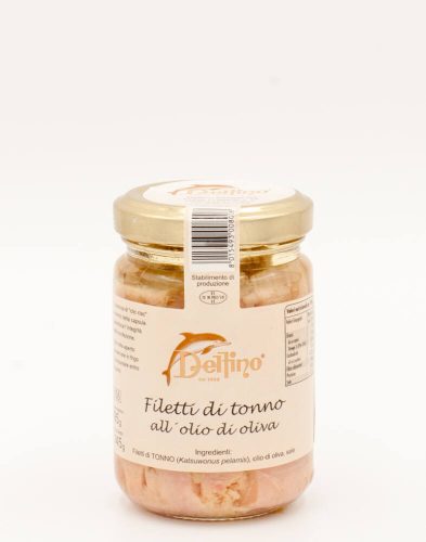 Delfino Tonhal filé olívaolajban, 135g