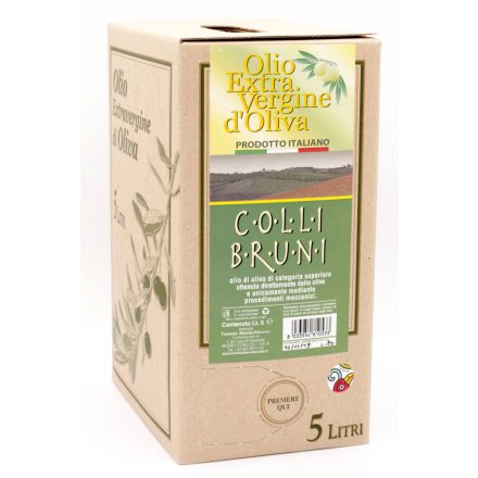 Montecchia Colli Bruni extra virgin olive oil, "cooking oil" - Bag-in-box , 5l