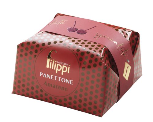 Filippi Amarena - meggyes panettone, 500g