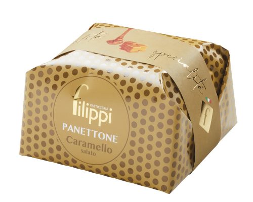 Filippi Caramello salato - sós-karamellás panettone, 1kg