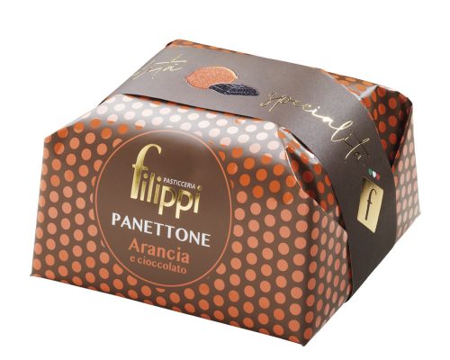 Filippi Arancia e Cioccolato - narancsos és étcsokoládés panettone, 1kg