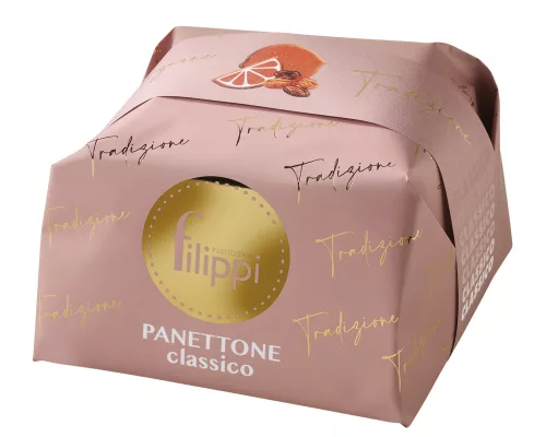 Filippi Tradizionale (Damerino) - classic panettone, 500g