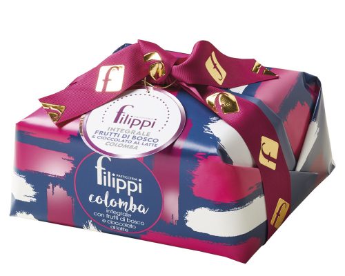 Filippi Frutti di bosco e Cioccolato al latte - Colomba with wild fruit & milk chocolatel, 750g