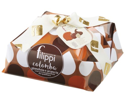 Filippi Colomba Gianduia - Mogyorókrémes colomba 750g + mogyorókrém 75g