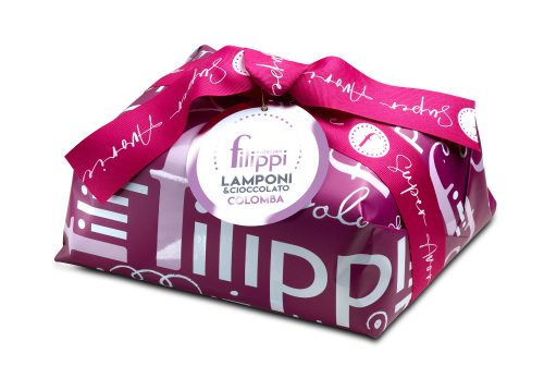 Filippi Colomba Lamponi e cioccolato - málnás-csokoládés colomba, 750g