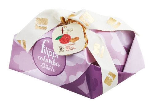 Filippi Pesca e Amaretti - őszibarackos-amarettis colomba, 750g