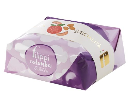 Filippi Pesca e Amaretti - őszibarackos-amarettis colomba, 750g