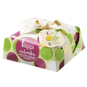  Filippi Pistacchio - Colomba with pistachio 750g + pistachio spread 75g