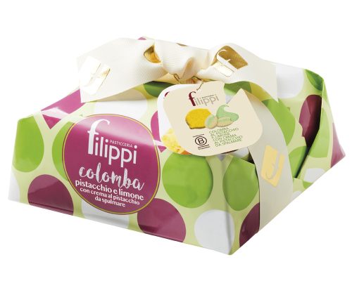 Filippi Pistacchio - Pisztáciás colomba 750g + pisztáciakrém 75g