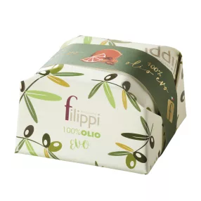   Filippi Extravergine - extra virgin olive oil panettone, 500g