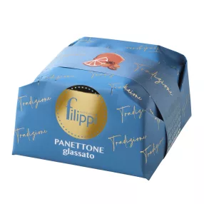   Filippi Damerino Glassato - traditional panettone with sugar icing, 500g