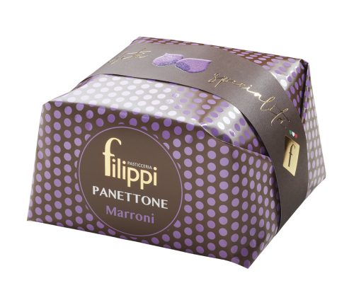 Filippi Marroni - gesztenyés panettone, 500g