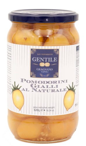 Gentile Pomodorini Gialli koktélparadicsom, sárga, 520g