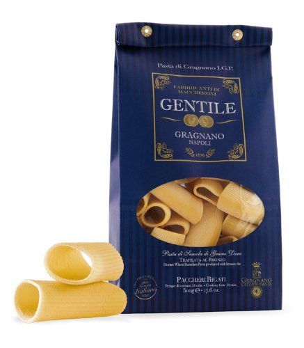 Gentile Paccheri Rigati (bordás paccheri), 500g