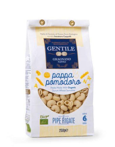 Gentile Le Pipe Rigate (mini kagylótészta), 250g