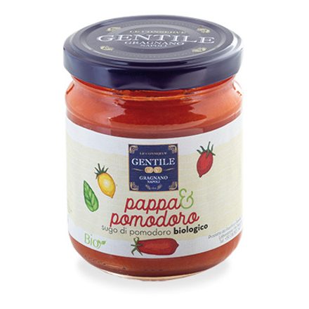 Gentile Organic Tomato sauce, 180g