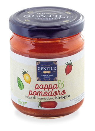 Gentile Organic Tomato sauce, 180g