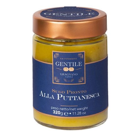 Gentile Puttanesca szósz sárga paradicsommal, 280g