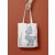 Buono! Linen big shopping bag