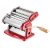Imperia iPasta pasta machine with 2 cutting heads, red