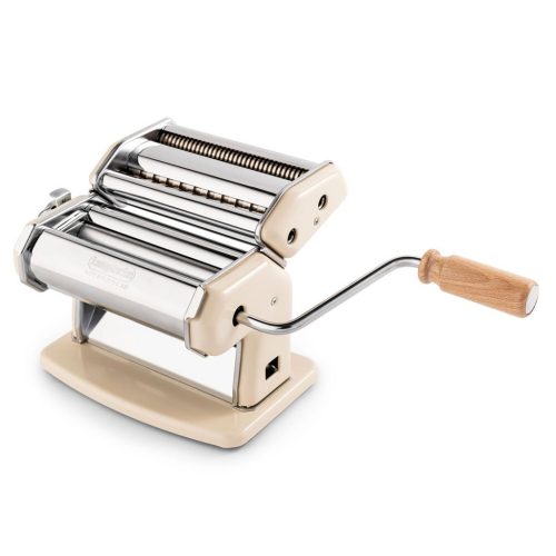 Imperia iPasta pasta machine with 2 cutting heads, cream