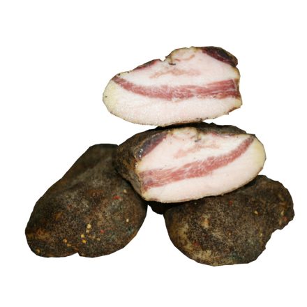 Guanciale Toscano  - Érlelt toszkán tokaszalonna, 1 kg