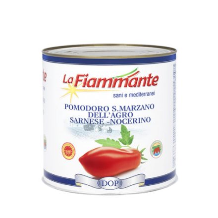 La Fiammante - San Marzano DOP hámozott paradicsom, 2,5kg