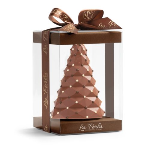 La Perla di Torino - Tejcsokoládé-karácsonyfa, 250g