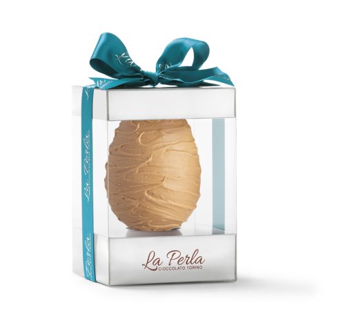 La Perla di Torino - Easter egg with Cervia salt and peanuts, 220g