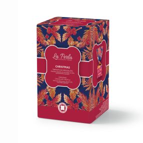   La Perla di Torino - Christmas spice milk chocolate truffle box, 150g