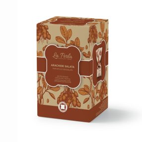   La Perla di Torino - Salted peanut white chocolate truffle box, 150g